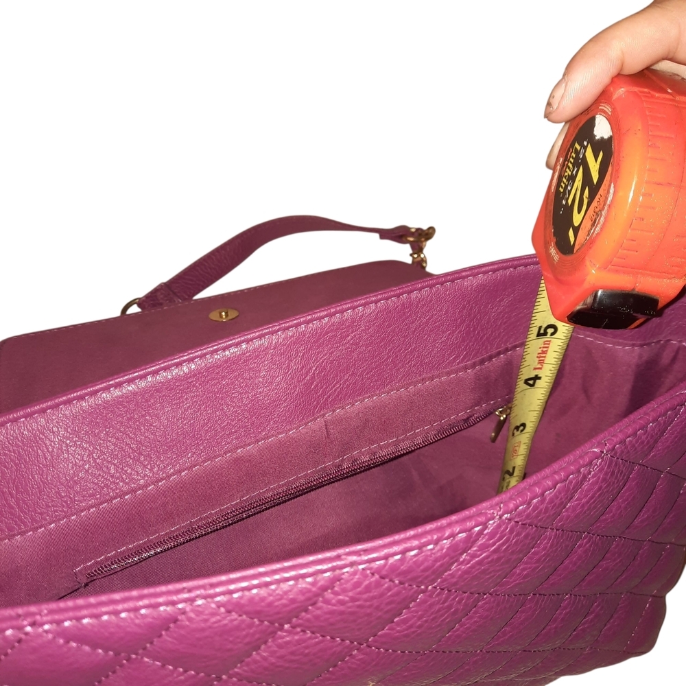Kenneth Cole Reaction Pink Quilted Women's Bag - Picture 10 of 14